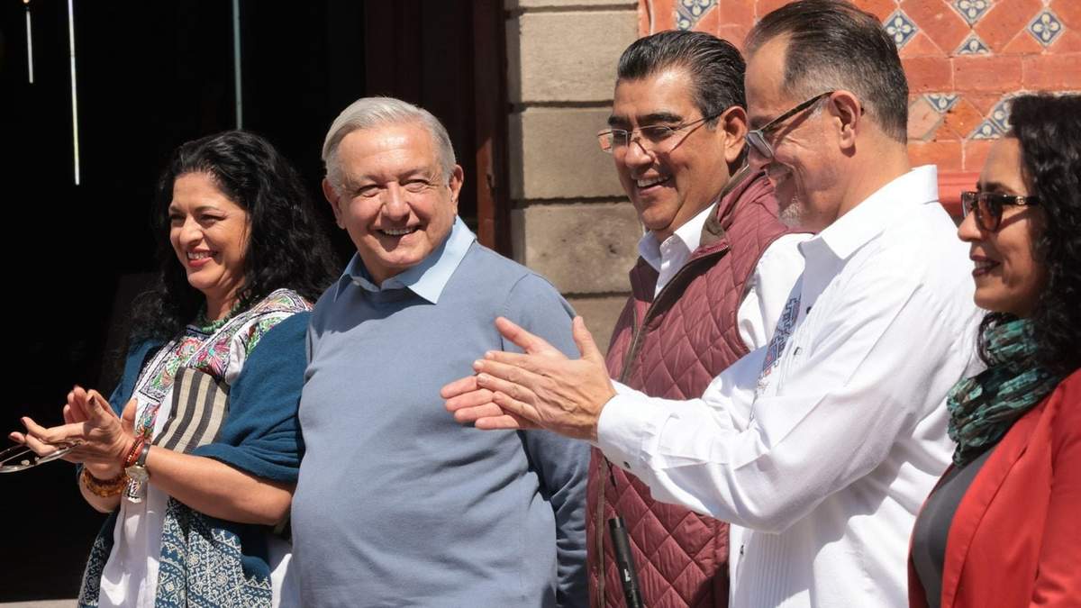 López Obrador, este domingo en Puebla