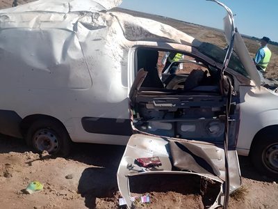 Un fallecido y diez heridos tras un accidente de tránsito a las afueras de Plaza Huincul
