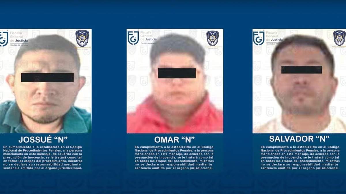 Los detenidos