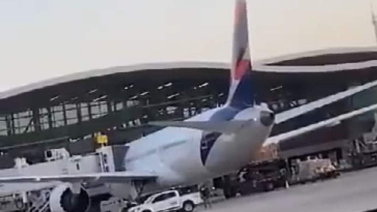 Imágenes del aeropuerto de Santiago de Chile