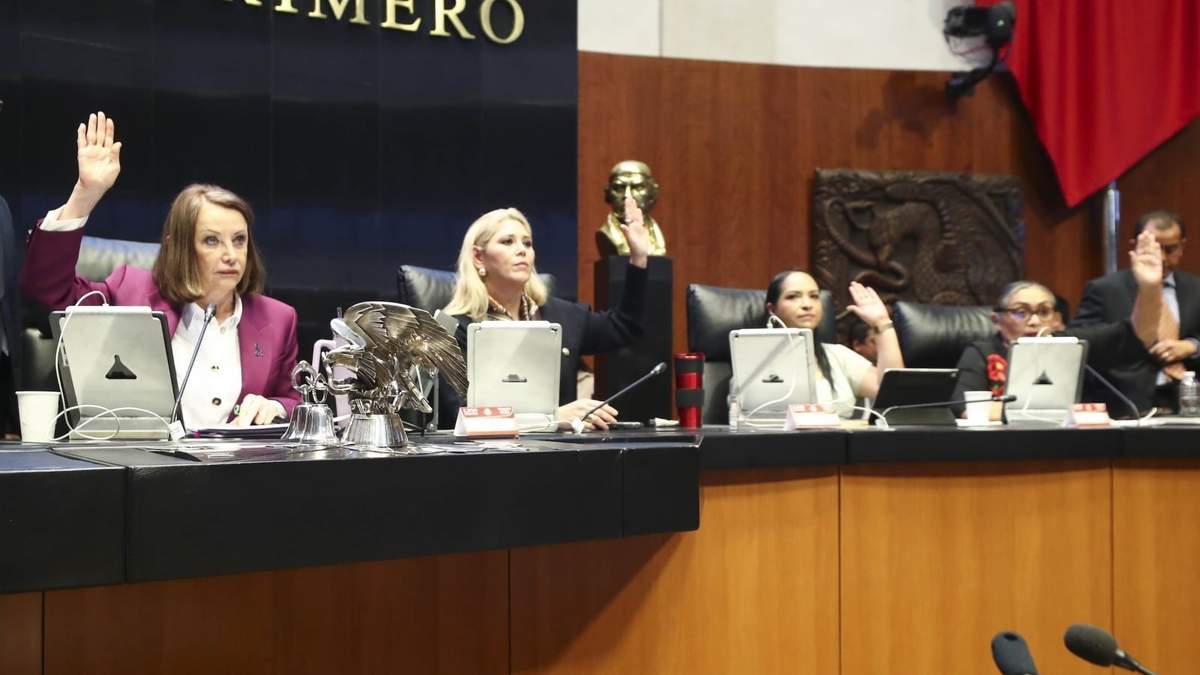 La sesión en el Senado