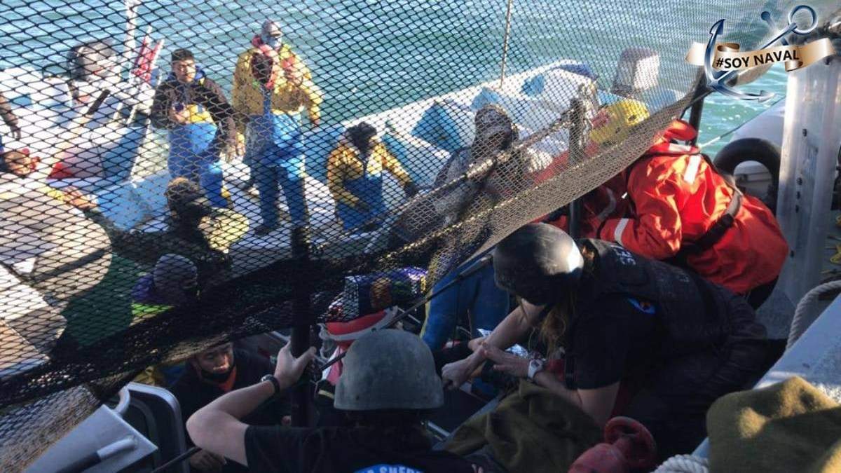 Pescadores heridos tras colisión