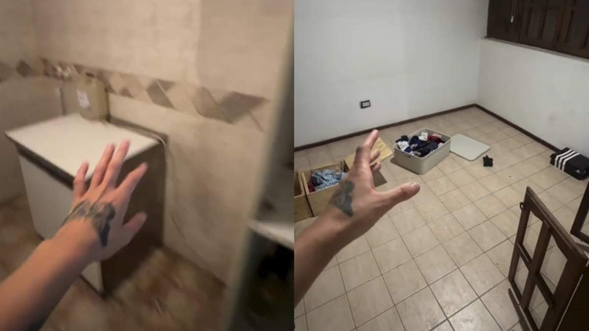 Apareció un video del supuesto ladrón que desvalijó la casa de su amiga en la Quinta