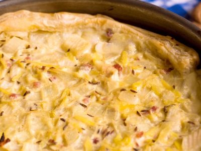 Tarta fugazza de calabaza, pollo y queso: una bomba de sabor en una receta fácil y deliciosa, que salva tu cena