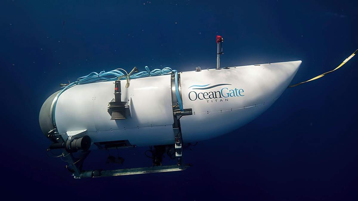 Sumergible rumbo al "Titanic". Viaje riesgoso