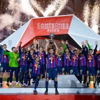Barcelona se impone sobre el Real Madrid y conquista la Supercopa de España
