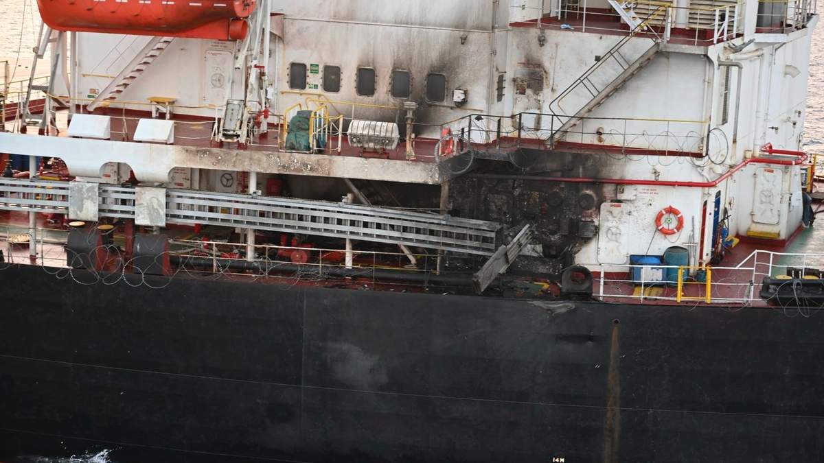 Barco de EU Genco Picardy, atacado con drones lanzados por rebeldes hutíes