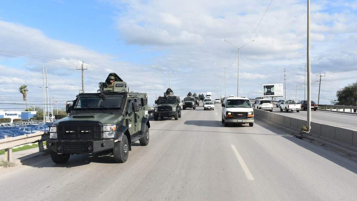 Operativo de seguridad en Reynosa