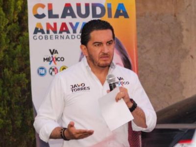 Encañonan y asaltan a candidato del PAN-PRI-PRD a alcaldía de Fresnillo