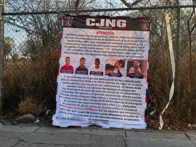 Nuevo cártel se adjudica el asesinato de cuatro mujeres y dos niños en León