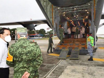 Yucatán recibe primera remesa de vacunas contra el covid-19