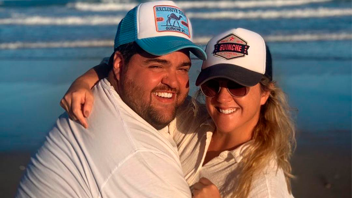 Darío Barassi y su esposa Luli Gómez Centurión. Fuente: (Instagram)