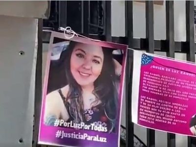 Colectivas “#YoCuidoMéxico” y feministas exigen justicia por el feminicidio de Luz Raquel