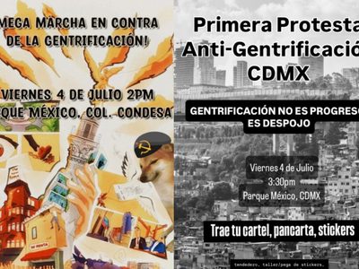 Convocan a la primera protesta contra la gentrificación en CDMX: esto se sabe