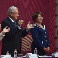 "Hay aires de cambio": Sheinbaum celebra triunfo de Delfina Gómez en encuesta de Morena para Edomex