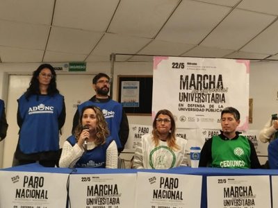 Las UNCo ratificó las medidas de protesta a pesar del acuerdo anunciado por Nación