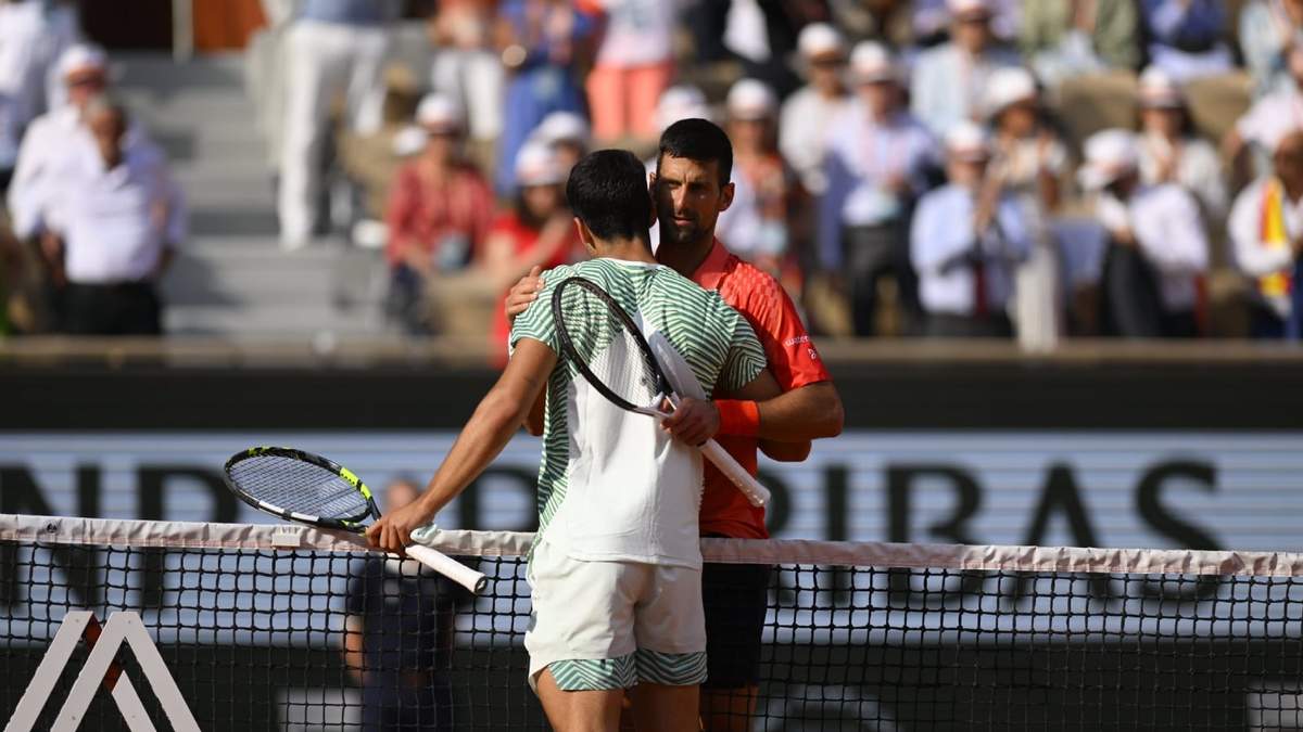 Novak Djokovic, cátedra a Alcaraz