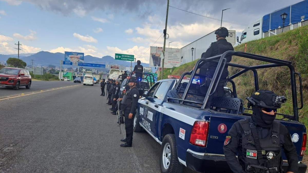 Vigilancia en San Cristóbal de Las Casas