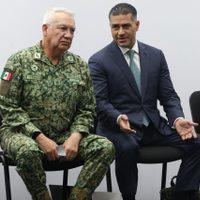 Hay “permanente comunicación” con EU, asegura García Harfuch