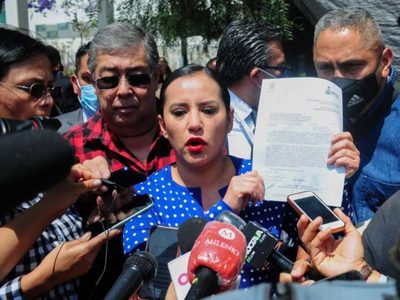 Sandra Cuevas fue suspendida temporalmente como alcaldesa de Cuauhtémoc