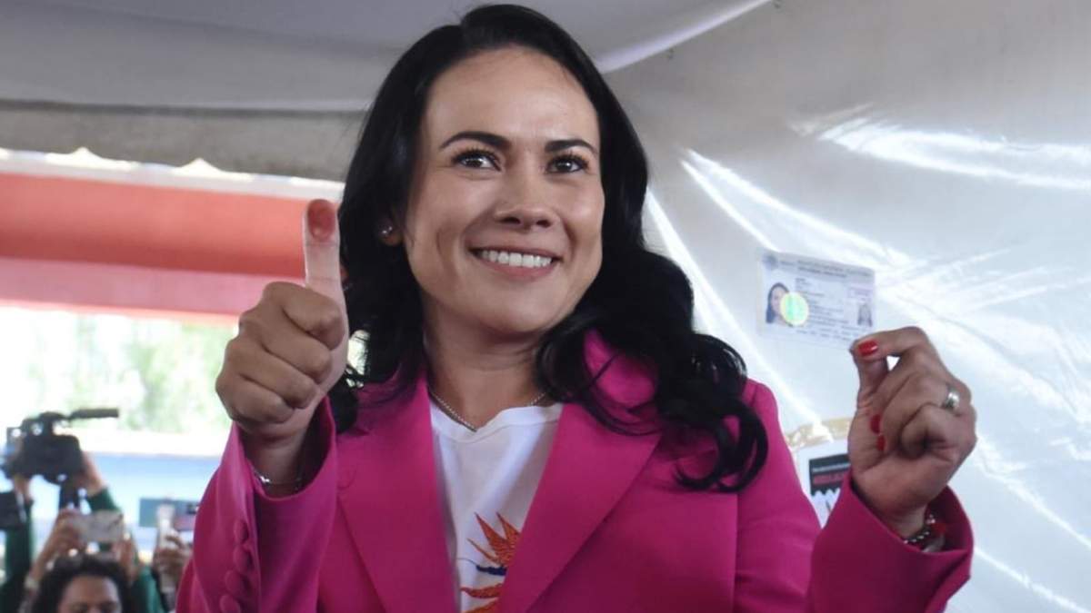 Alejandra del Moral, excandidata a la gubernatura de Edomex