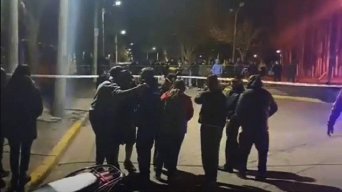 Crimen en barrio Valentina Sur. Fuente: (Facebook)