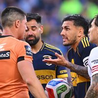 En medio de la polémica: Nicolás Ramírez explicó la acción del primer gol de Boca ante River
