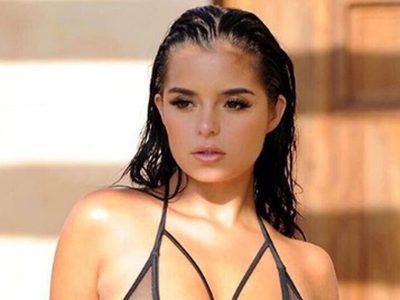 ¡No llega a cubrirlas! Demi Rose hace delirar a sus seguidores con esta foto soñada