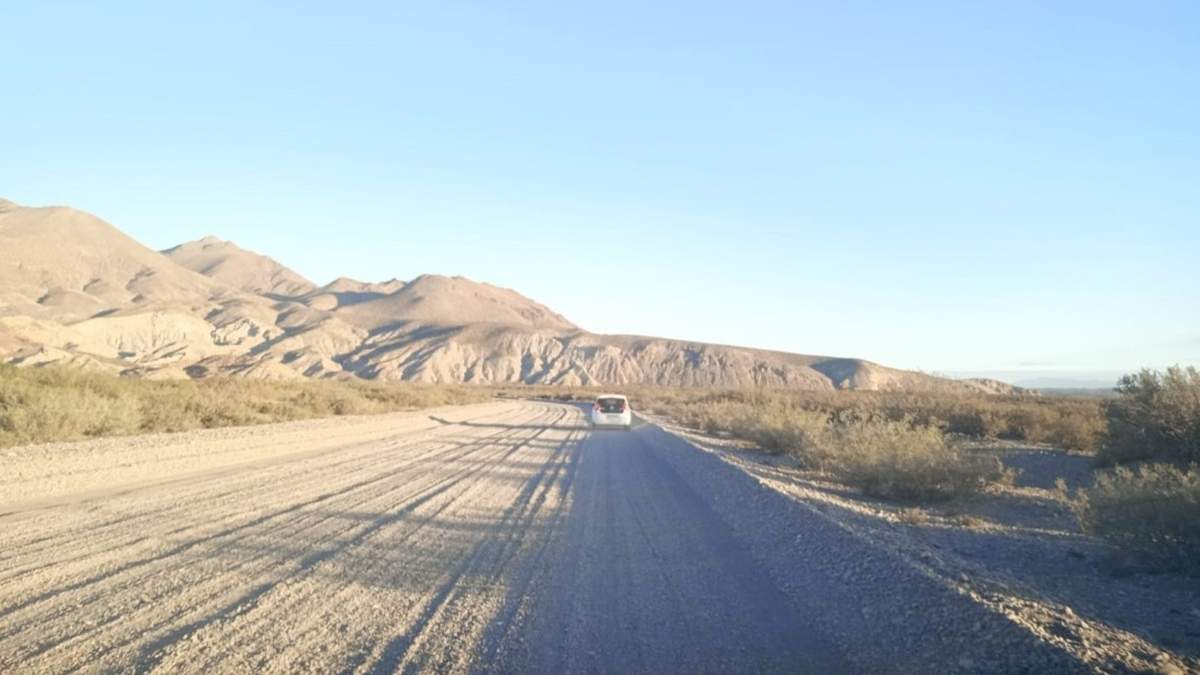 Reclaman por mejor transporte y por la seguridad de sus hijos ante el mal estado de la ruta. Fuente: (Facebook)