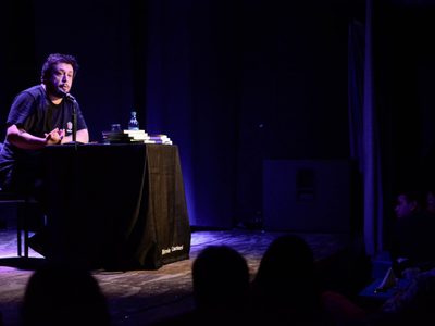 Hernán Casciari leyó cuentos por streaming con delivery gratis