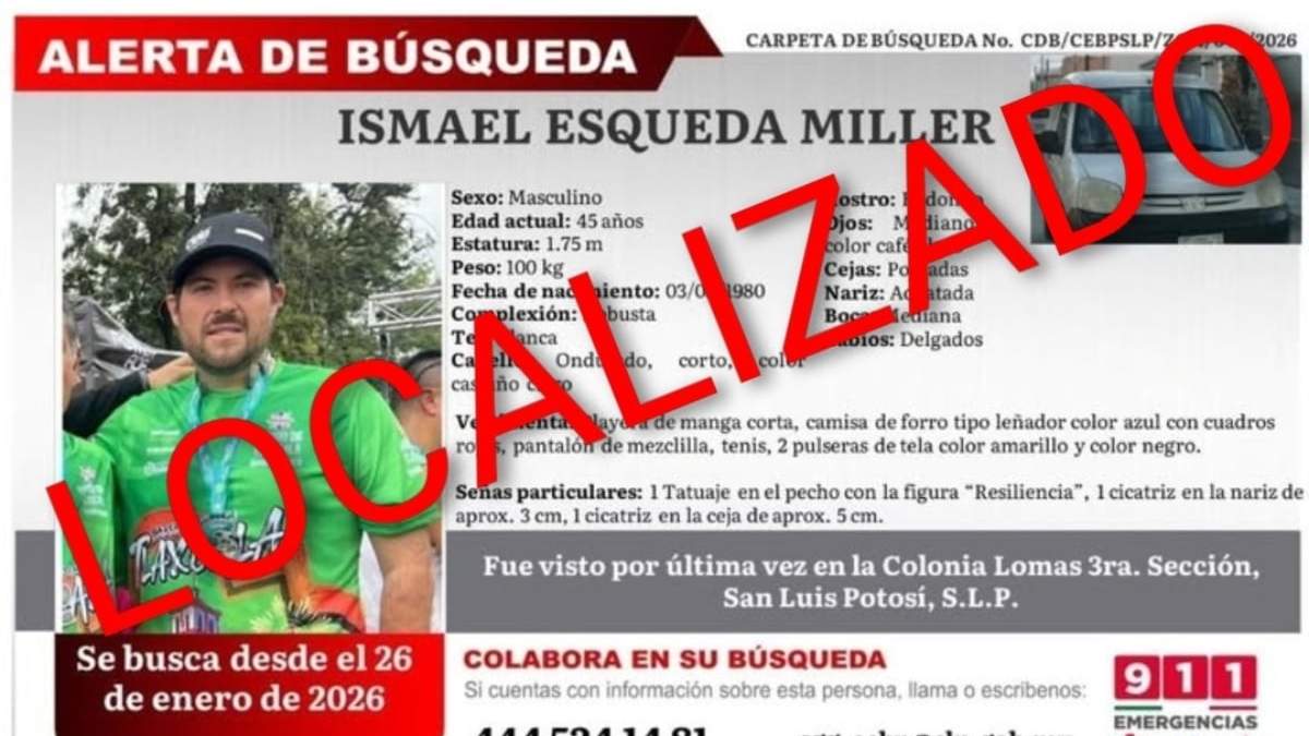 Ismael, localizado con vida