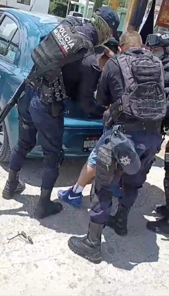 Mario González, detenido