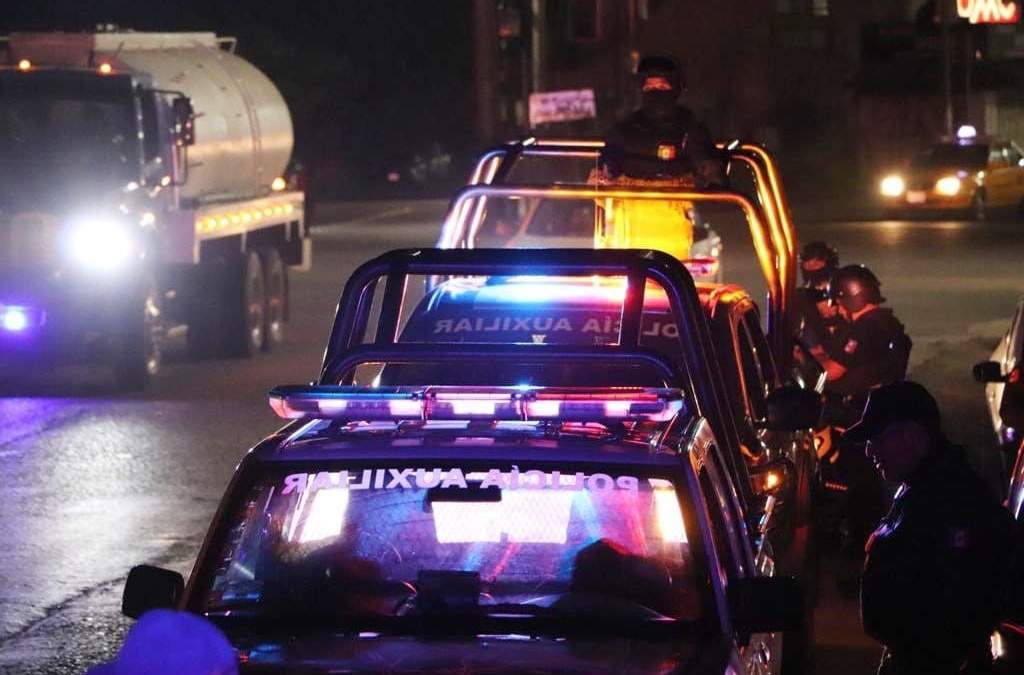 Elementos policiacos de Oaxaca