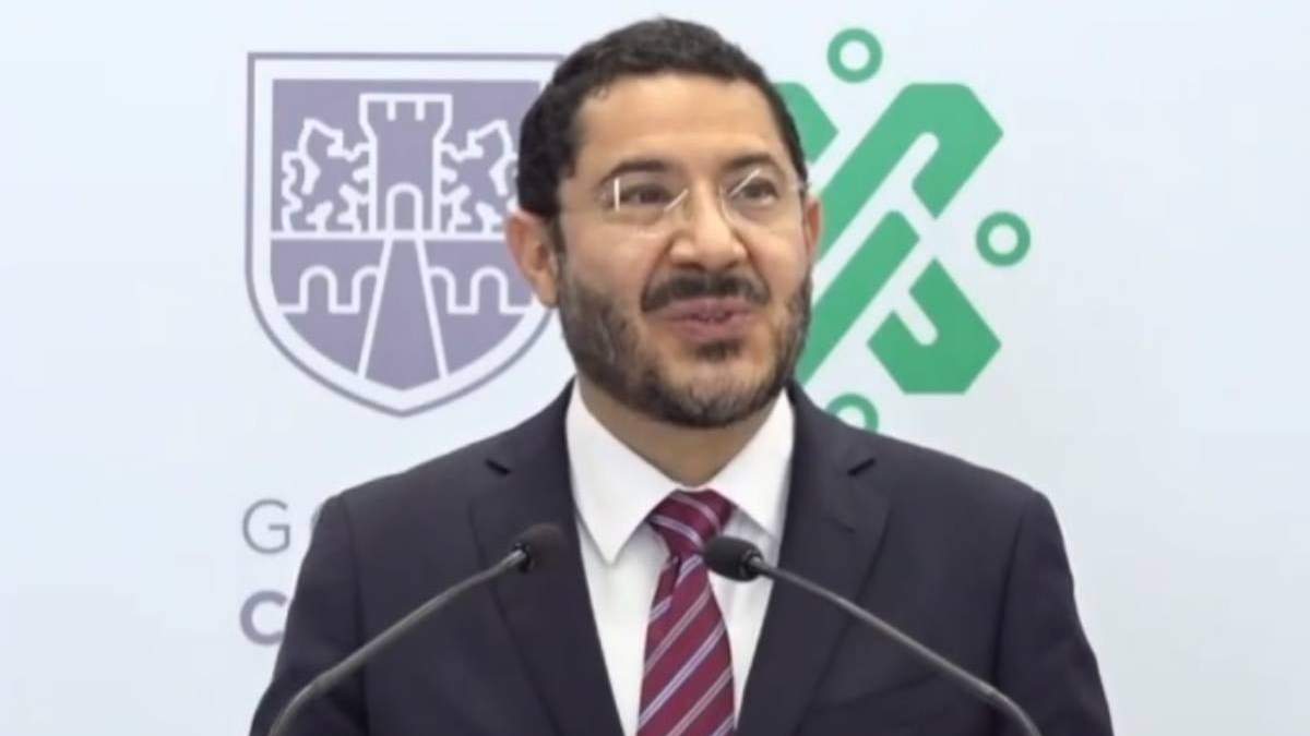 Martí Batres, encargado de despacho de la Jefatura de Gobierno de la Ciudad de México