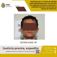 Dictan 70 años de prisión a Víctor Hugo "N" por el homicidio de 65 personas en Veracruz