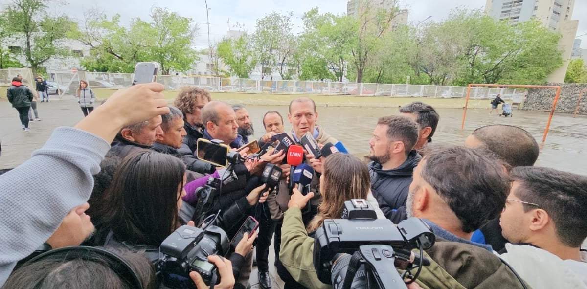 El gobernador Omar Gutiérrez. Fuente: (Javier Manzano)