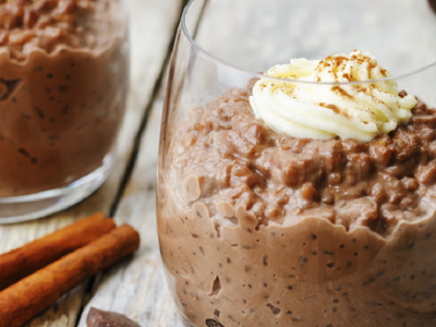 Arroz con leche de chocolate: probá esta versión para tentarte con algo dulce a la tarde