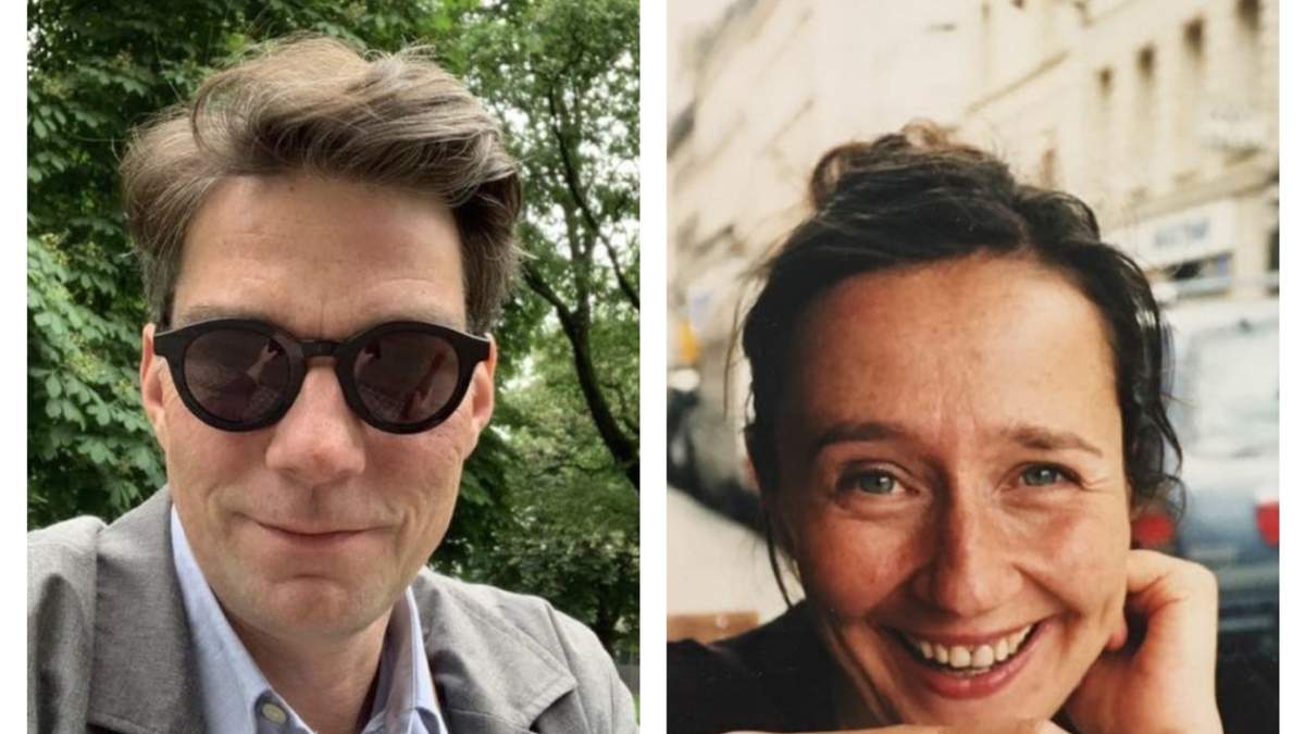 El coreógrafo Goecke y su víctima, la periodista Huester