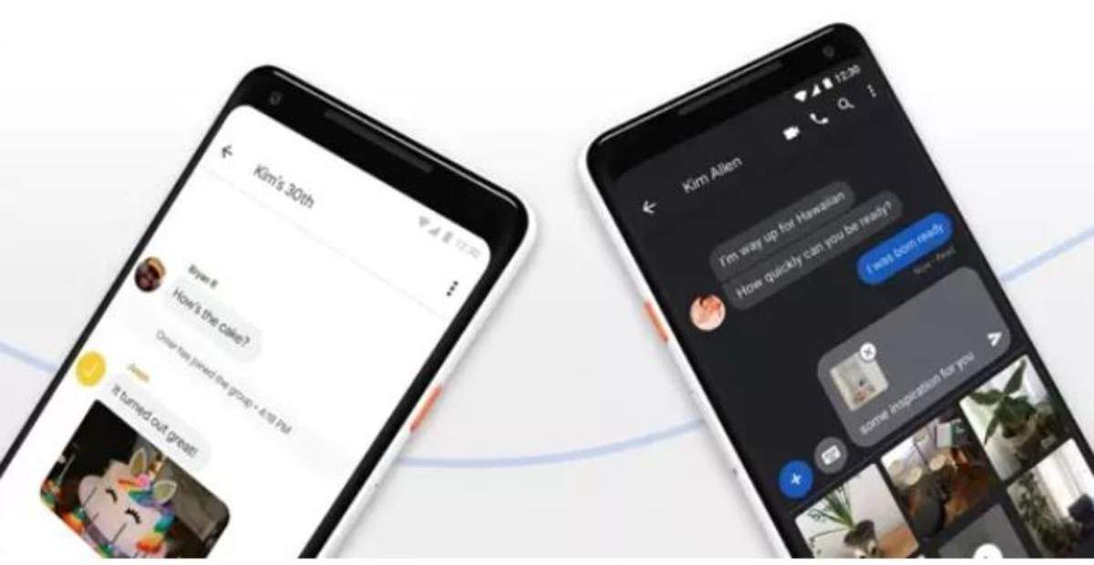 Mensajes de Android. Foto: Google Blog