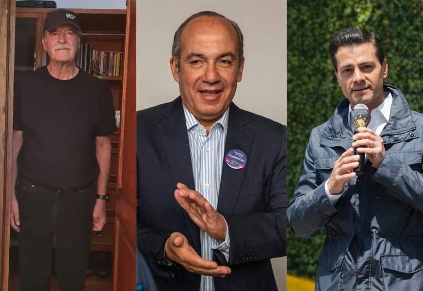 Fox, Calderón y Peña Nieto