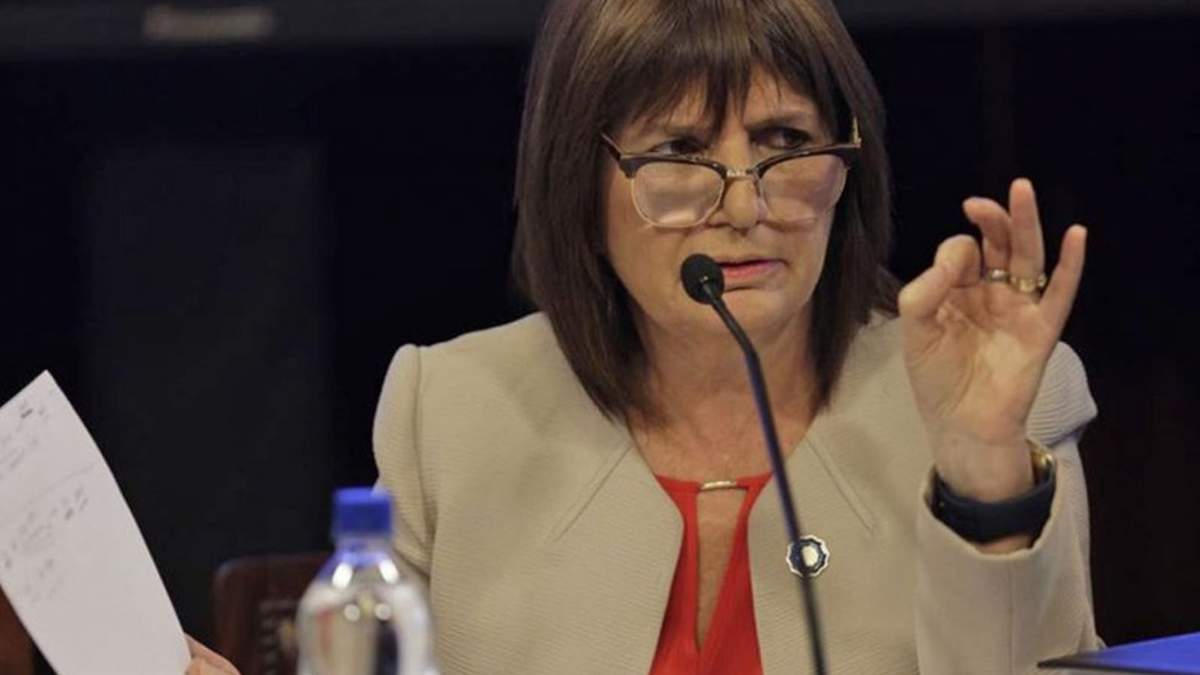 Patricia Bullrich. exministra de Seguridad de la Nación. Fuente: (Twitter)