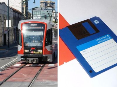 Los trenes de San Francisco todavía dependen de disquetes para funcionar