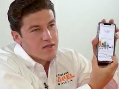 NL: Samuel García presume que va de puntero... en su propio sondeo
