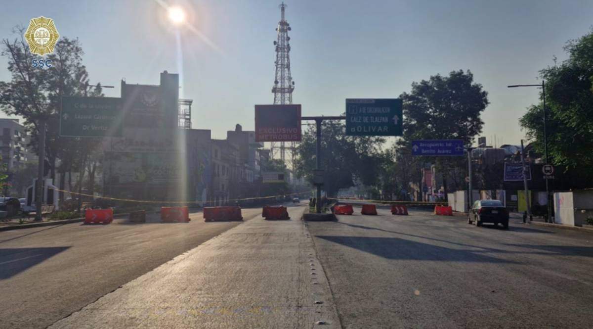 Colectivo Génesis mantiene bloqueo en Dr. Río de la Loza, frente a la Fiscalía General de Justicia de la CDMX