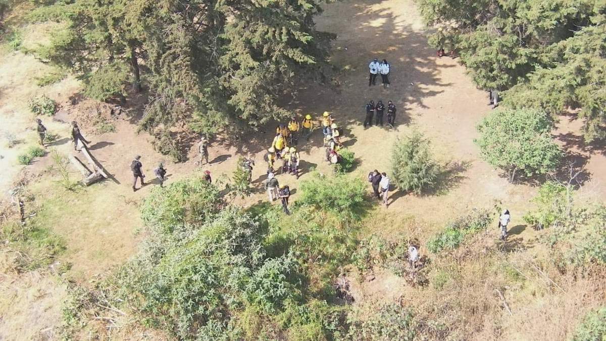 La jornada de búsqueda en la zona de barrancas de Álvaro Obregón