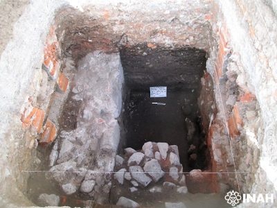 INAH descubre una casa mexica en la subestación Buen Tono del Metro