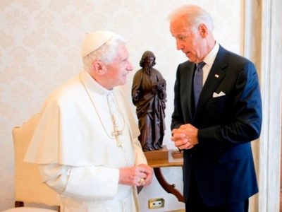 Joe Biden recuerda la “generosidad” de Benedicto XVI