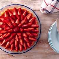 Tarta de frutillas sin harina con crema y dulce de leche: una bomba de sabor que vas a amar para el antojo dulce