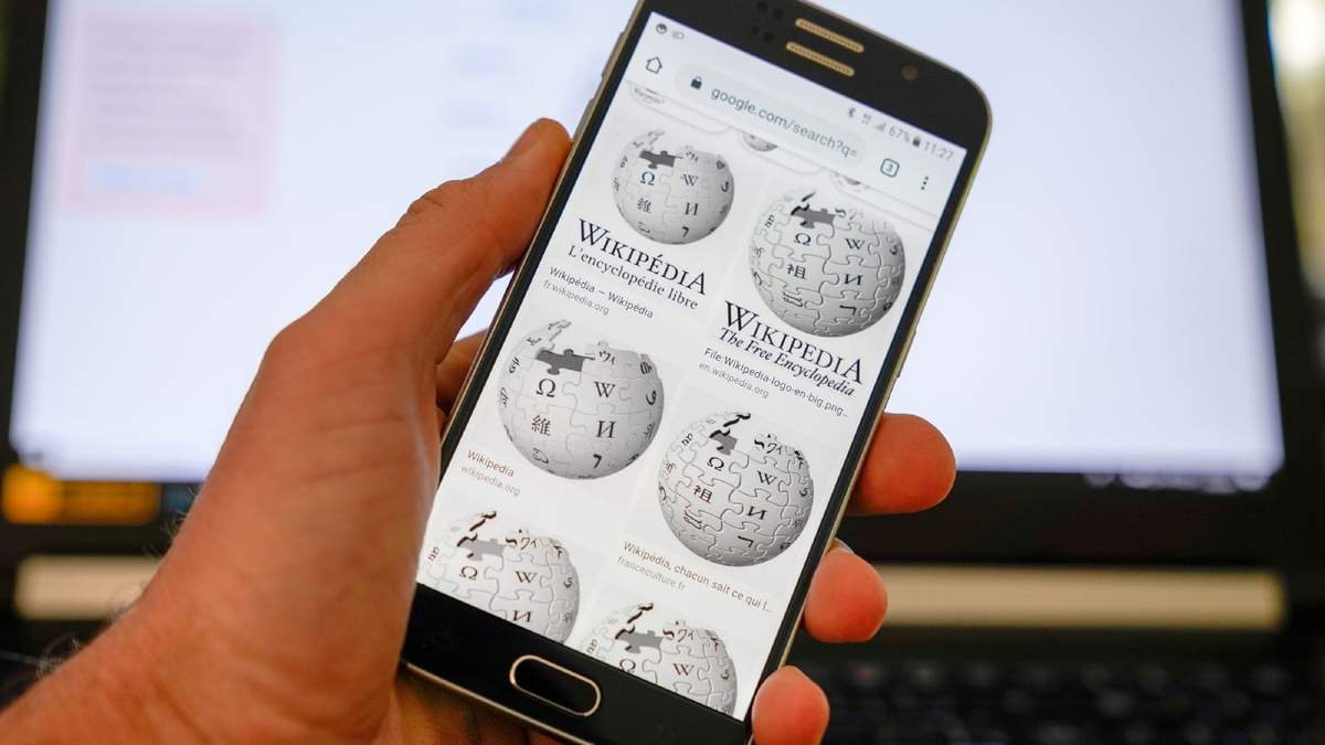 La enciclopedia online, Wikipedia. Fuente: (Twitter)