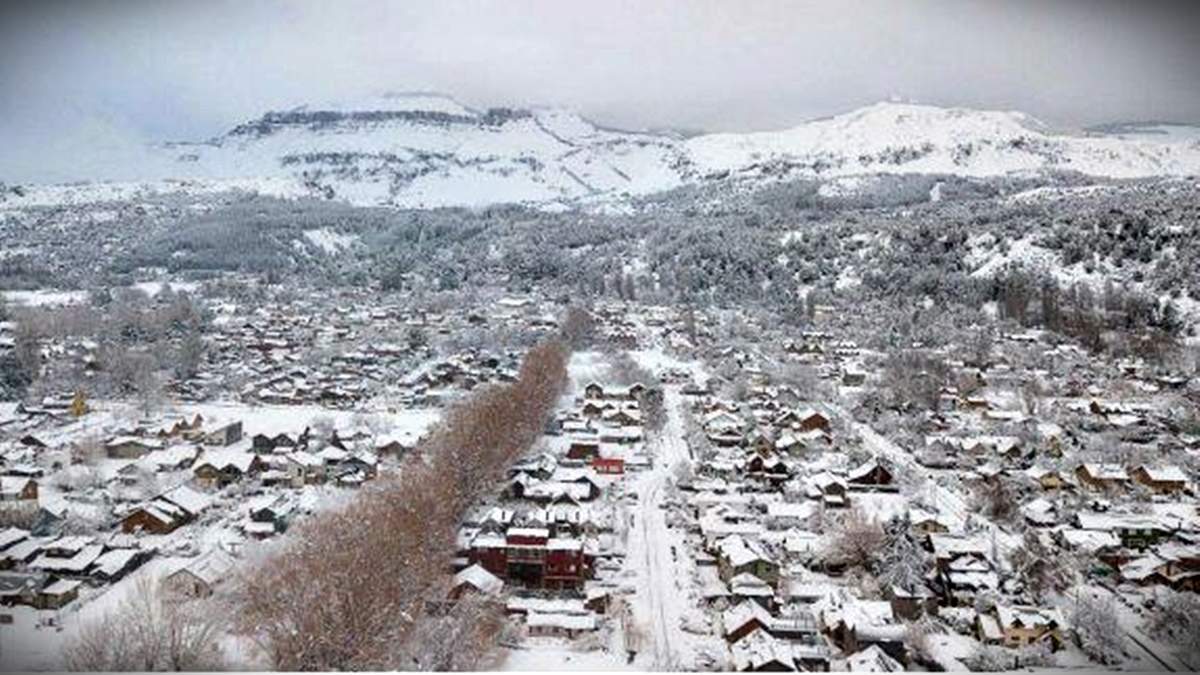 Nieve en Junín de los Andes